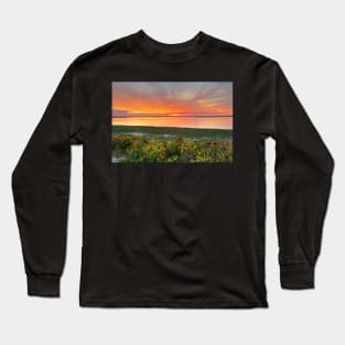 Chatham MA Cape Cod Sunrise Beach Long Sleeve T-Shirt